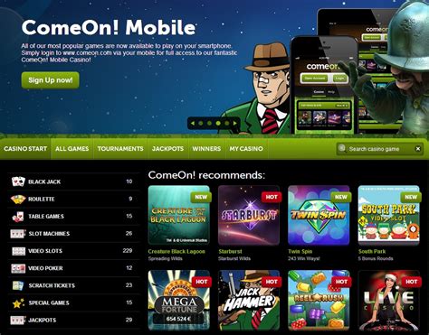  comeon casino app