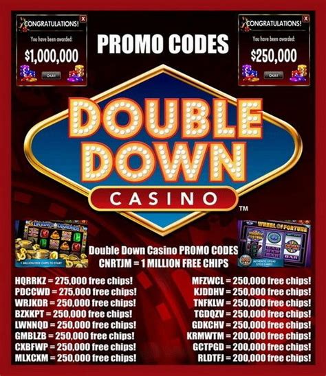  doubledown casino on facebook promo codes