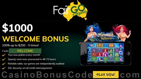  fair go casino welcome bonus