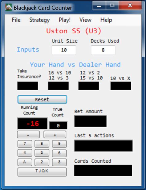  free blackjack card counting software