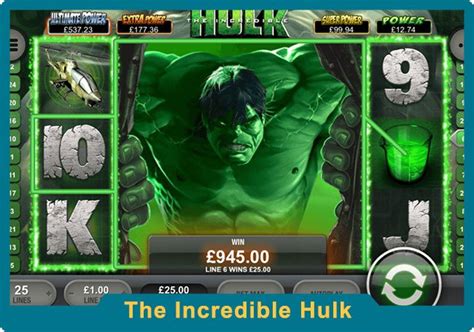  free online slots incredible hulk