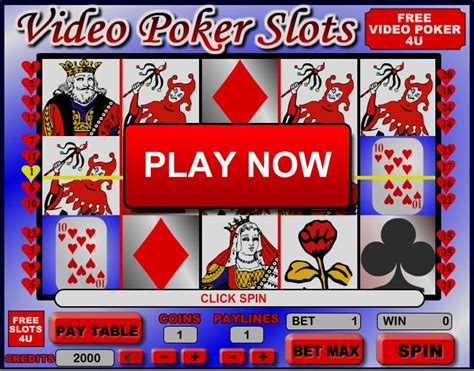  free video poker slots 4u