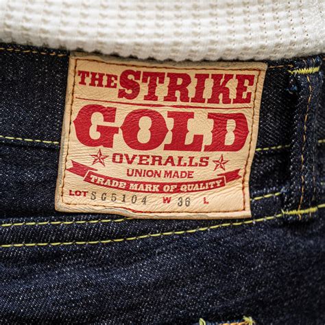  gold strike jeans