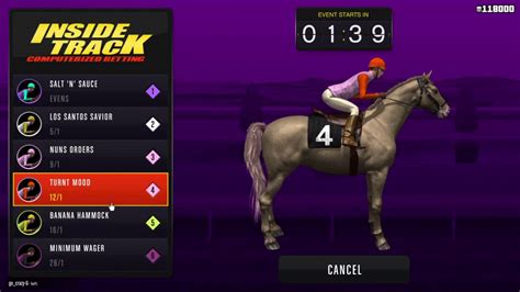  gta 5 casino winning horses