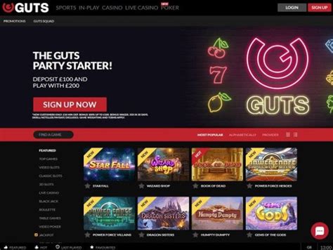  guts casino contact number