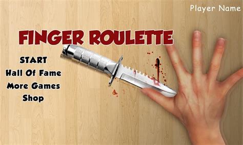  hand roulette knife game