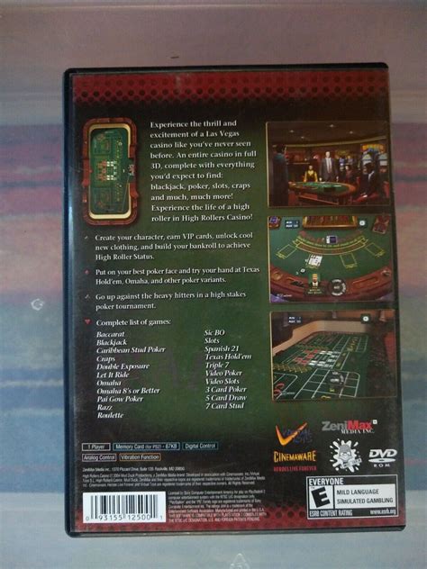  high roller casino manual