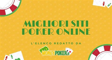  i migliori siti poker online