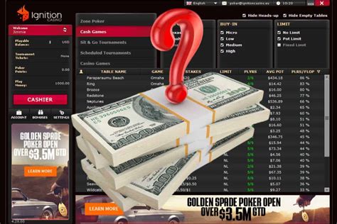  ignition poker cash out