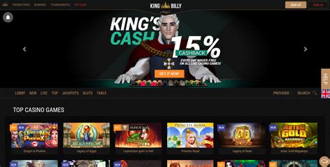  king billy casino login
