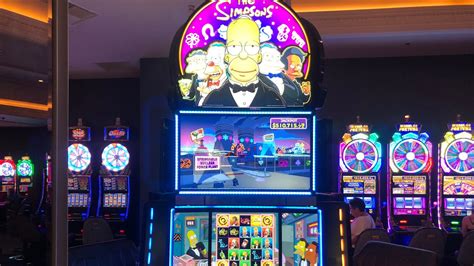  las vegas simpsons slot machine