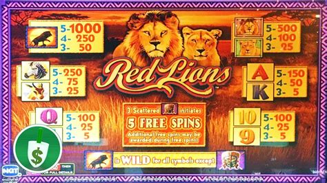  lion slots free spins