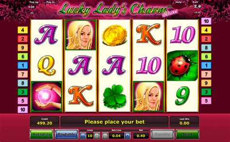  lucky lady s charm deluxe casino slot/ohara/modelle/living 2sz