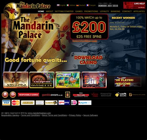 mandarin palace casino