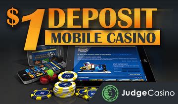  mobile casino 1 deposit