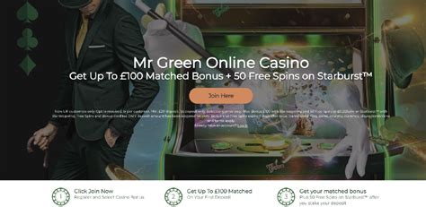  mr green casino welcome offer