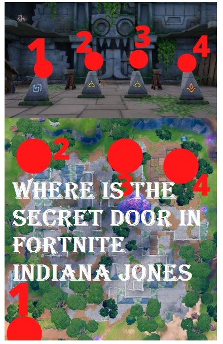  mystery door code fortnite indiana jones