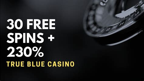  no deposit free spins true blue casino