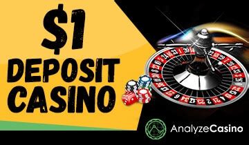  online casino 1 deposit