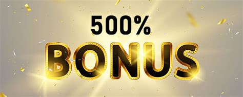  online casino 500 prozent bonus