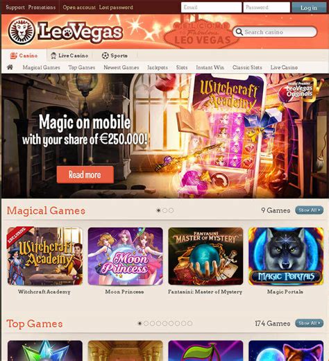  online casino like leovegas