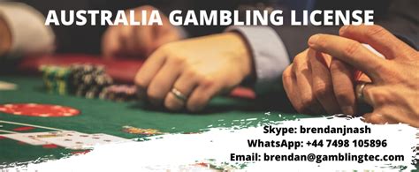 online gambling license australia