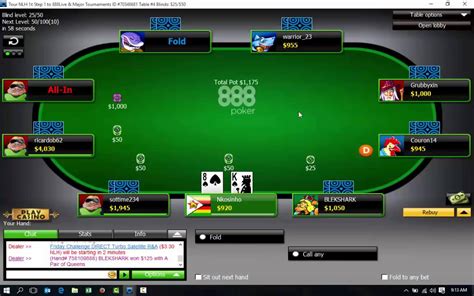  online poker 888 poker software