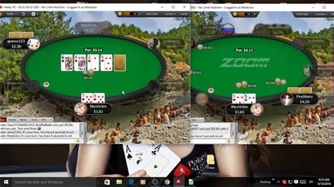  online poker over zoom