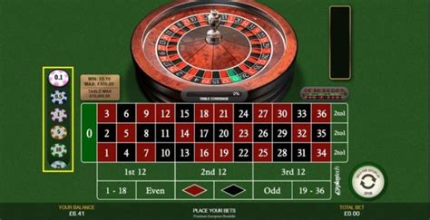  online roulette table
