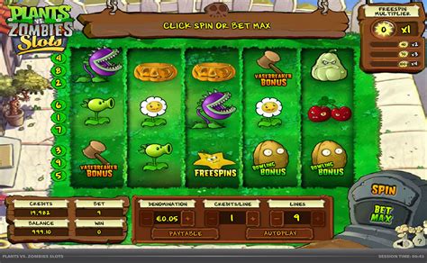  plants vs zombies slot machine online