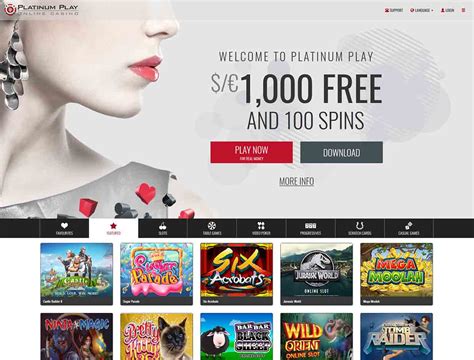  platinum play casino free spins