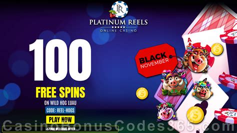  platinum reels casino 100 free spins