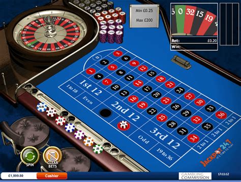  play 20p roulette free online