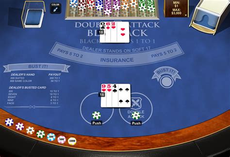  play double deck blackjack online free