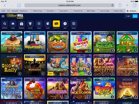  play online casino games at william hill vegas