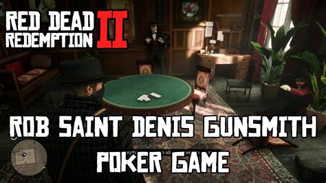  poker game above gunsmith