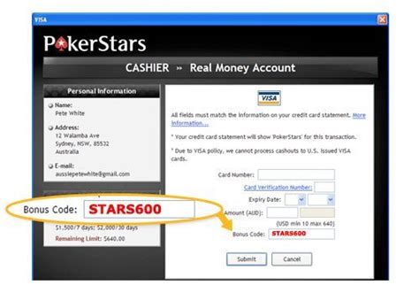  pokerstars bonus stars600