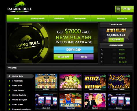  raging bull casino is now available on the go