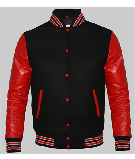  red and black jacket
