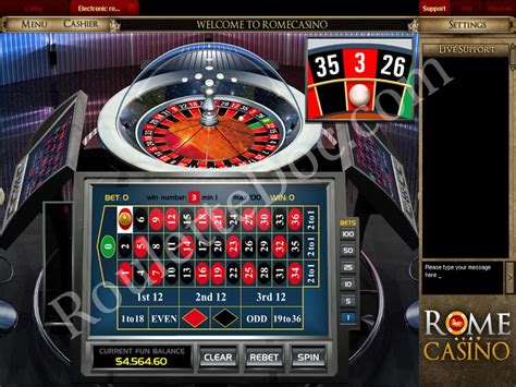  roulette casino rome