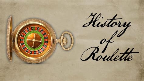  roulette history