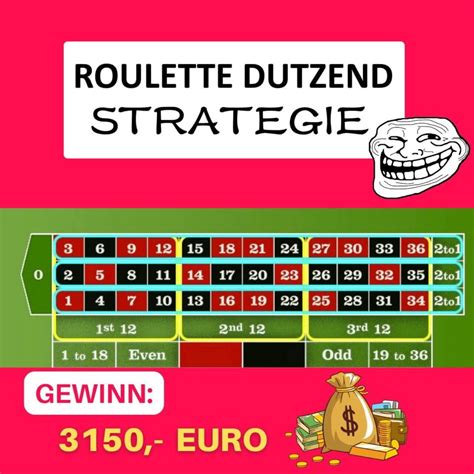  roulette system dutzend/irm/premium modelle/capucine