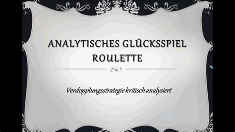  roulette verdopplungsstrategie verboten/irm/modelle/loggia bay