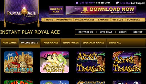  royal ace casino live chat