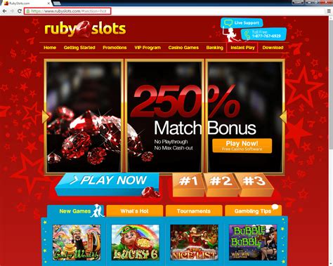  ruby slots login online