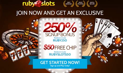  ruby slots no deposit bonus codes july 2022
