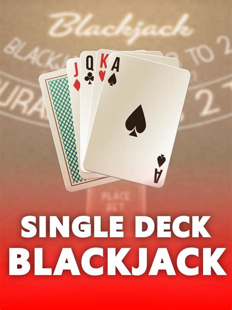  single deck blackjack in atlantic city