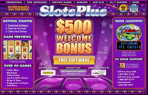  slots plus casino no deposit bonus