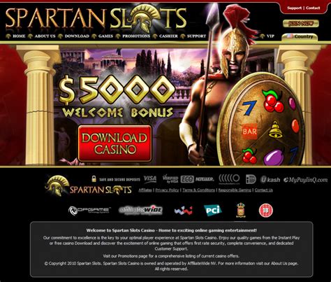  spartan slots casino sign up bonus 2022