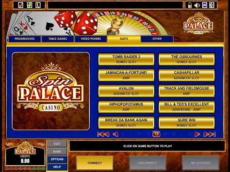  spin palace australia free spins